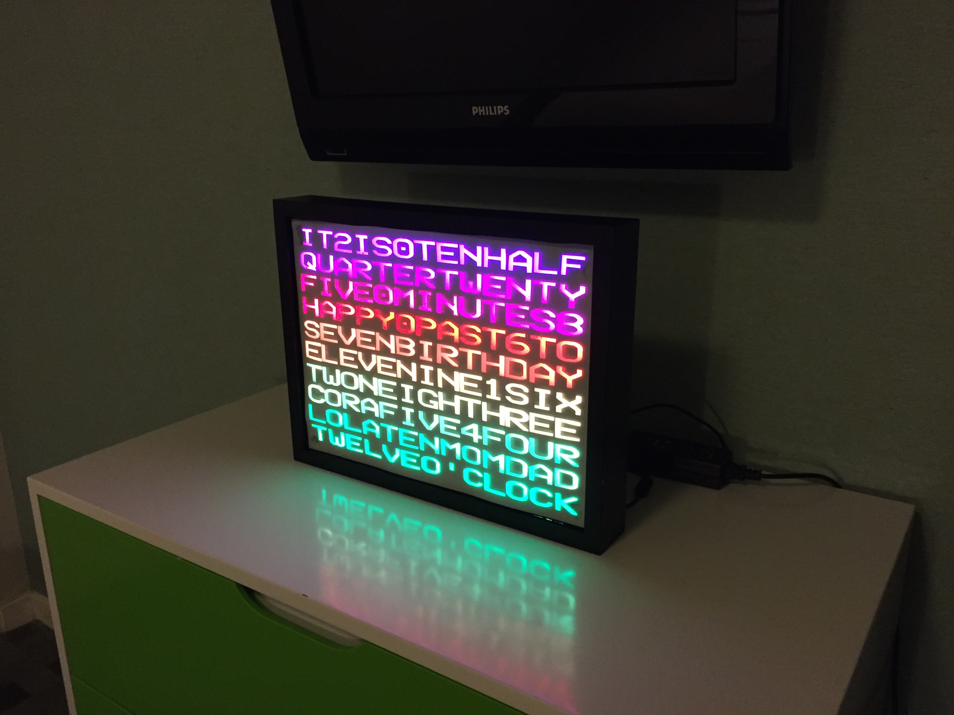 Word Clock v1