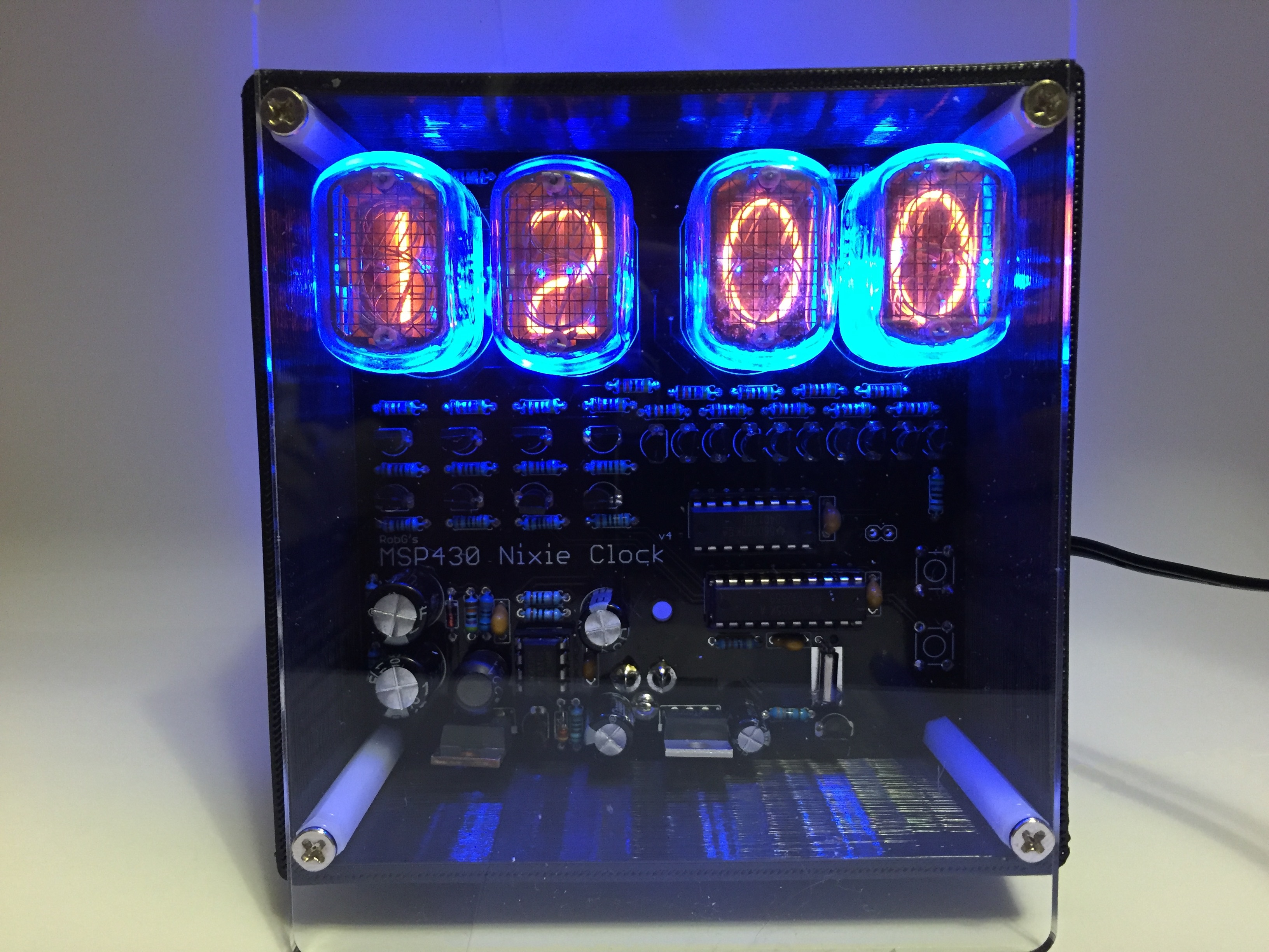 Nixie Tube Clock Frame