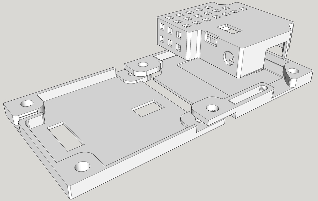 Frame / Enclosure for 16x32 RGB Matrix Clock