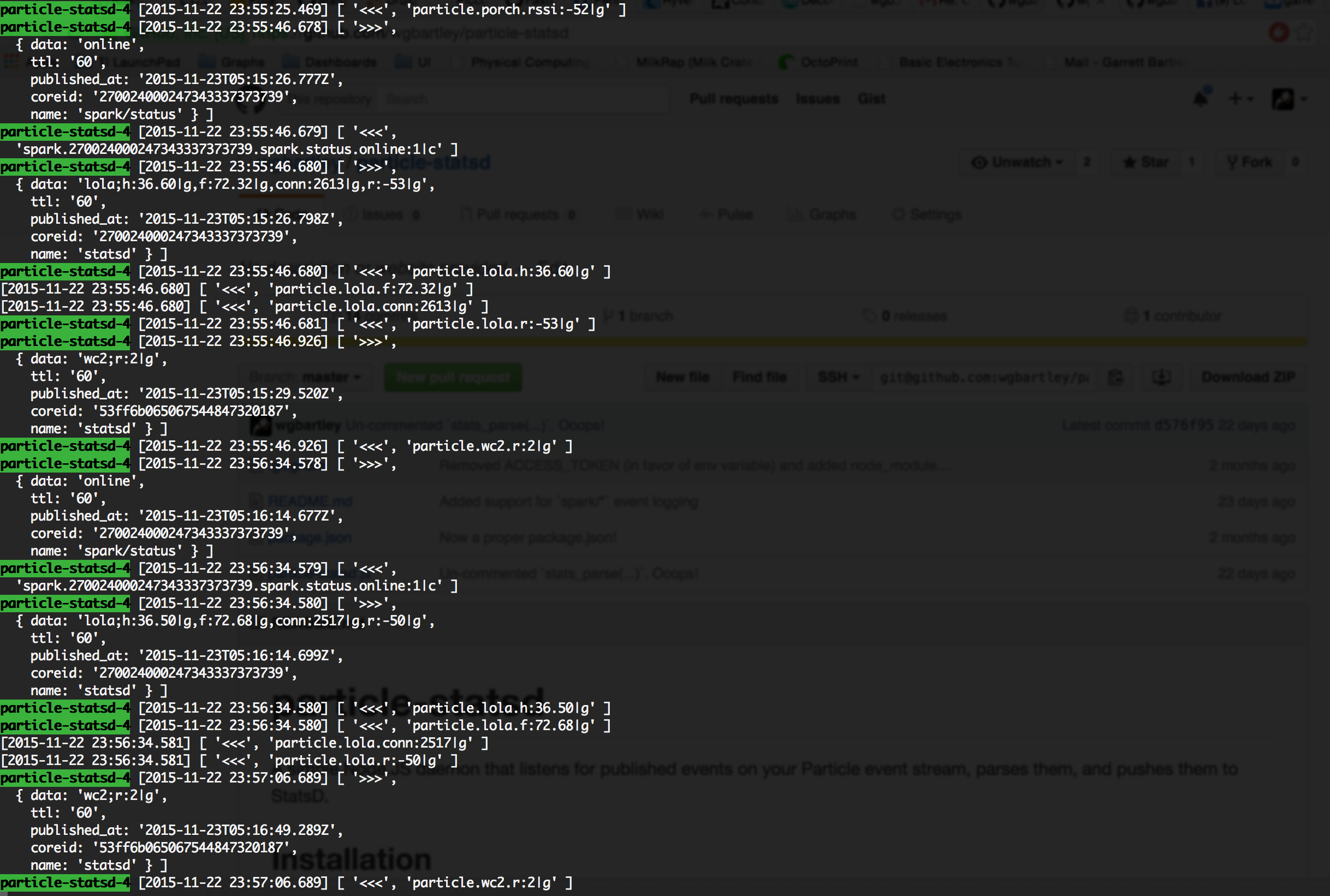 particle-statsd