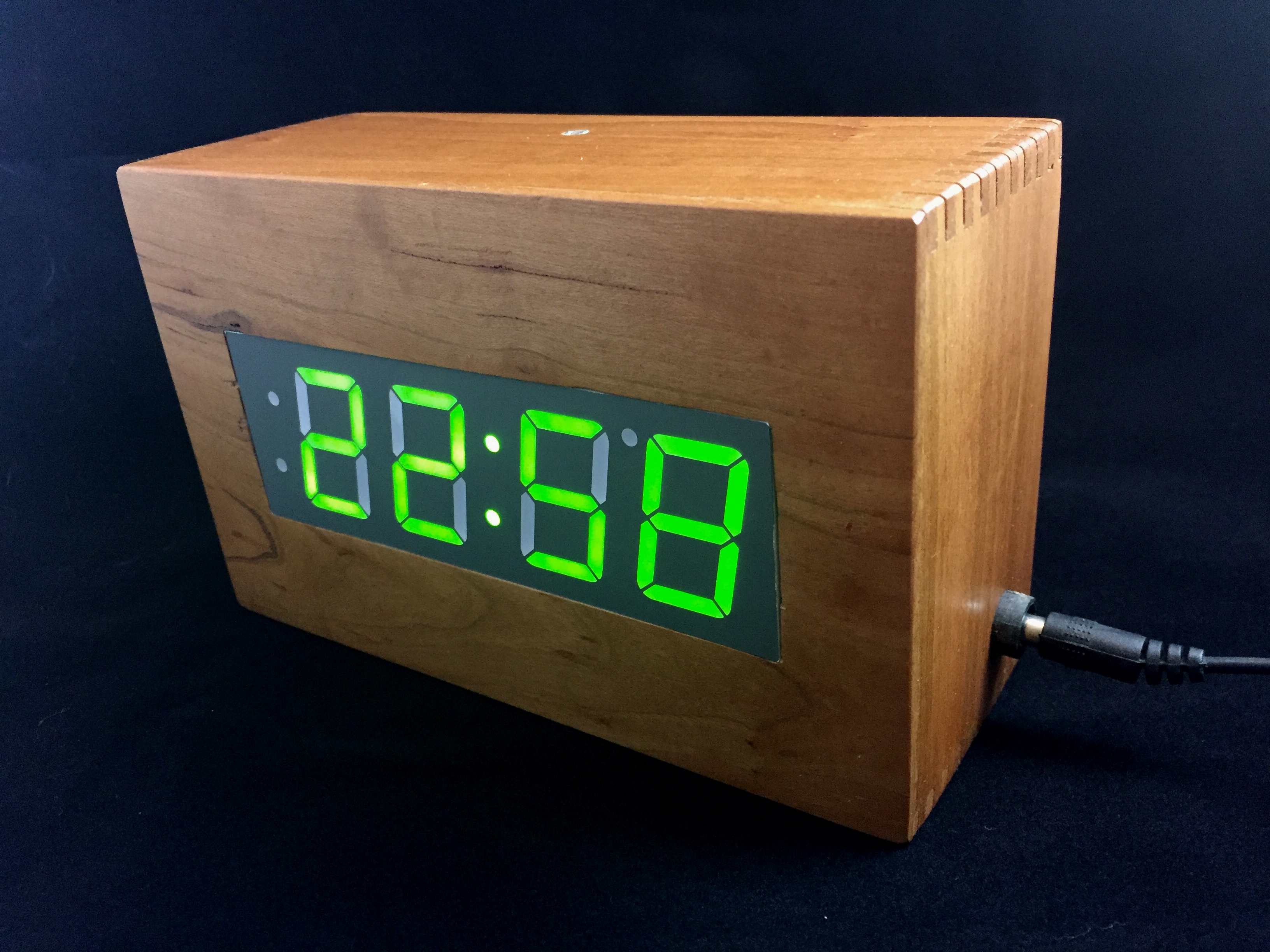 Cherry Segment Clock