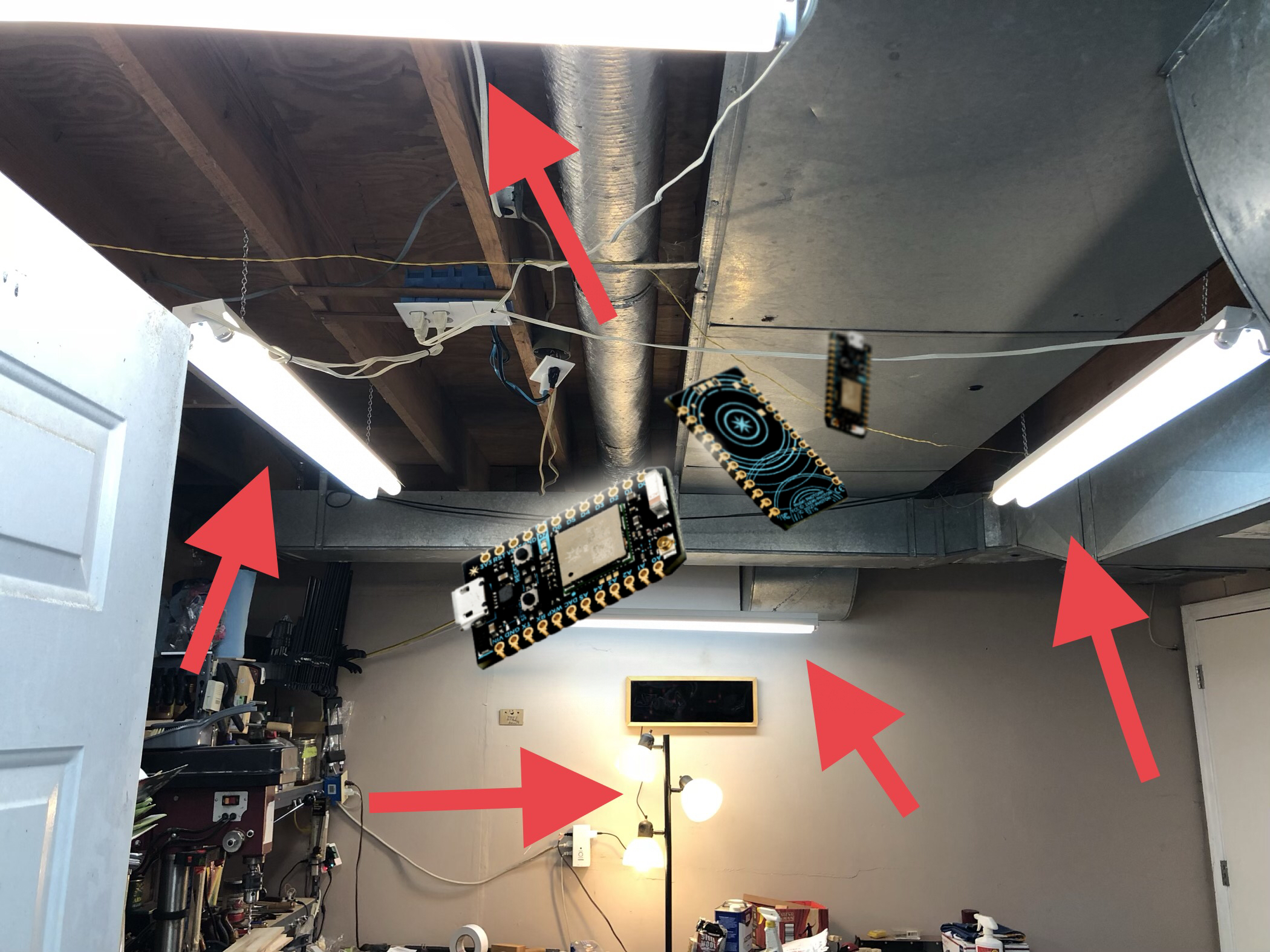 Internet of Shop Lights