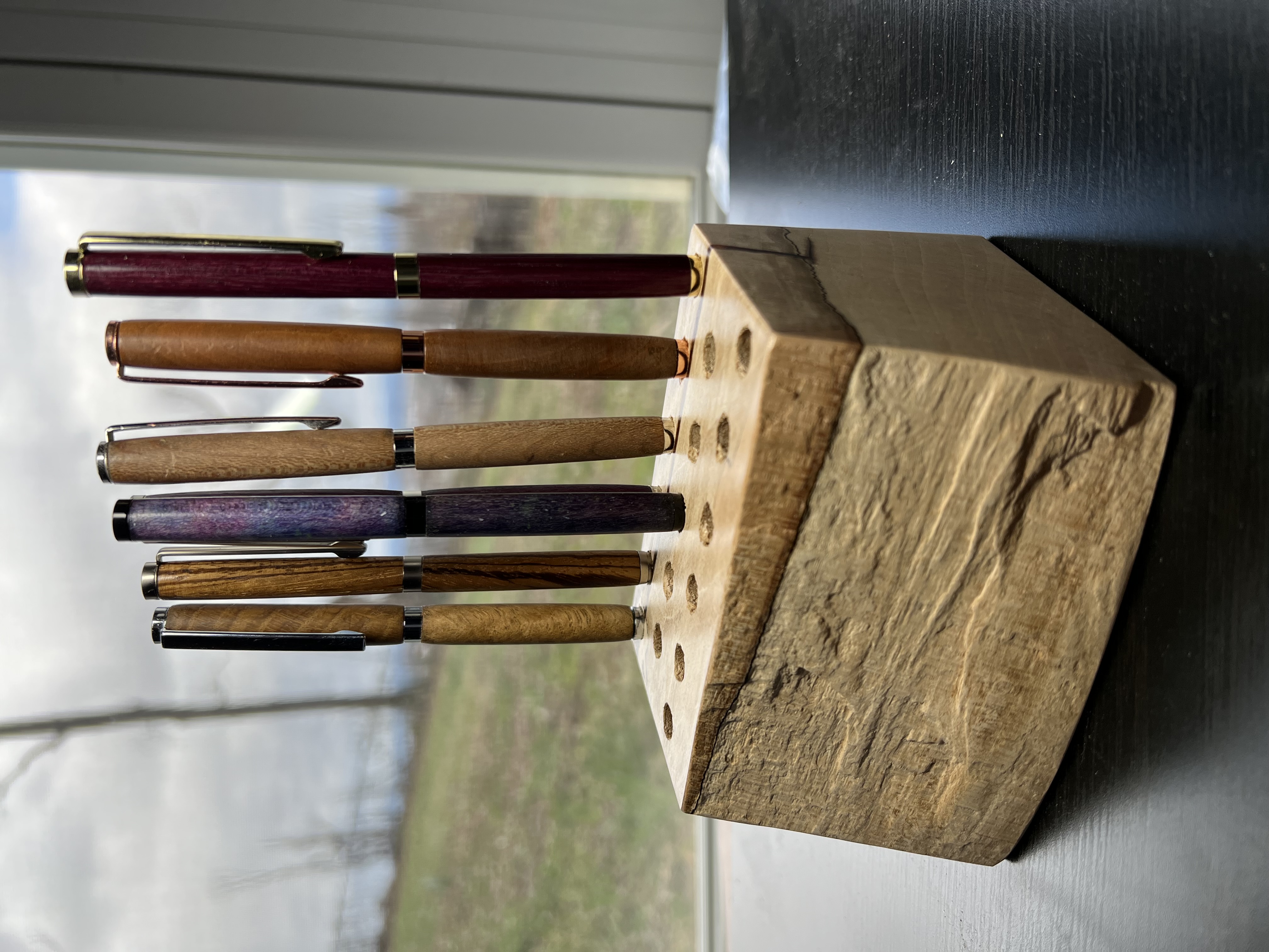 Maple Scrap Pen Display